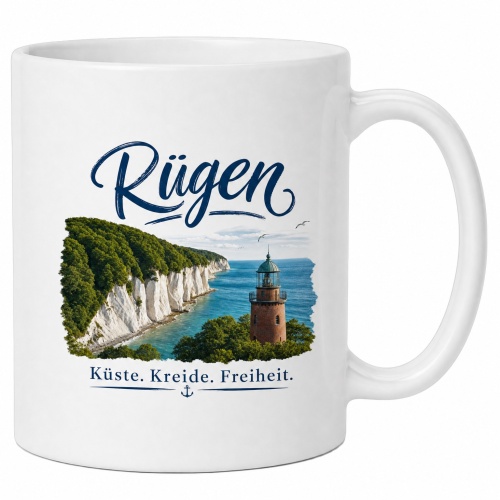 Tasse »Rügen – Küste. Kreide....