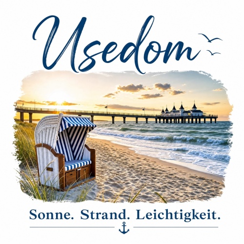 Tasse »Usedom – Sonne. Strand....