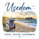 Tasse »Usedom – Sonne. Strand. Leichtigkeit.«