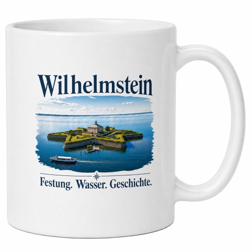 Tasse »Wilhelmstein – Festung. Wasser....
