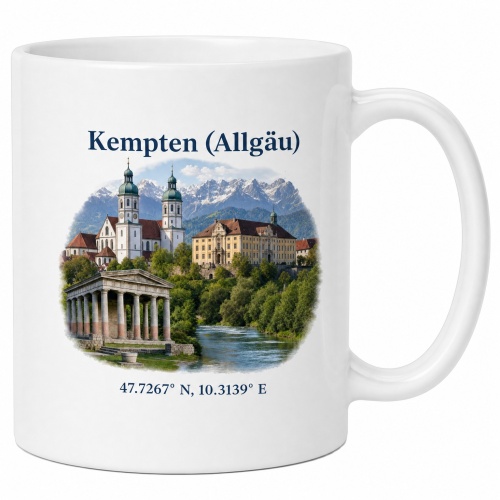 Tasse »Kempten (Allgäu) –...