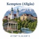 Tasse »Kempten (Allgäu) – Panorama-Motiv«