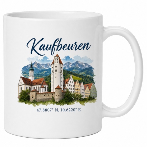 Tasse »Kaufbeuren Panorama«