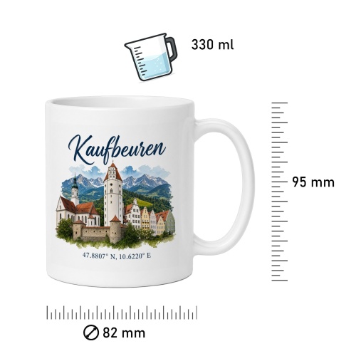 Tasse »Kaufbeuren Panorama«