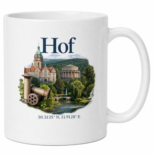 Tasse »Hof – Collage mit...
