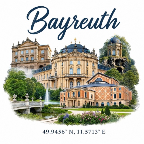 Tasse »Bayreuth Sehenswürdigkeiten«
