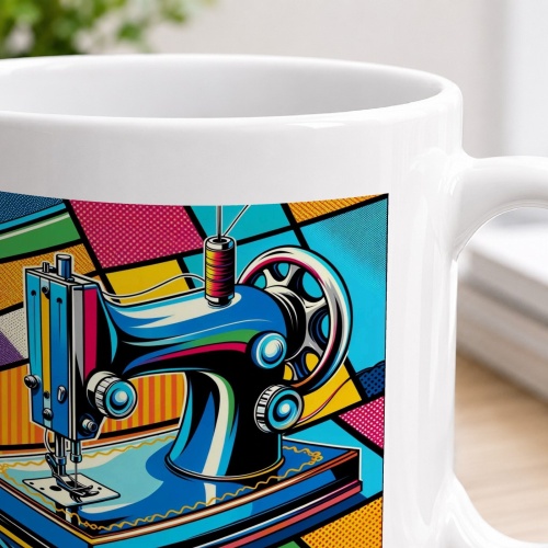 Tasse »Die Kunst des Nähens - PopArt«