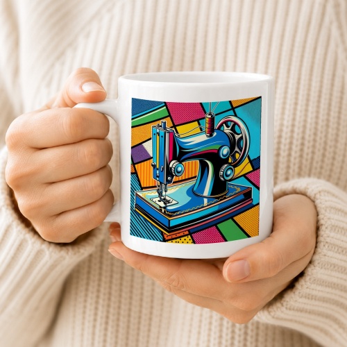Tasse »Die Kunst des Nähens - PopArt«