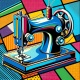 Tasse »Die Kunst des Nähens - PopArt«