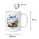 Tasse »Juist – Lang. Still. Zauberhaft.«