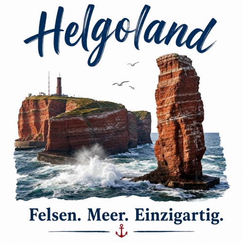 Tasse »Helgoland – Felsen. Meer....