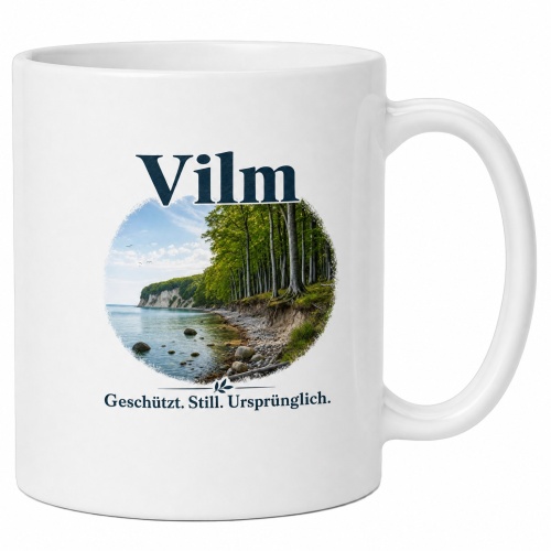 Tasse »Vilm – Geschützt. Still....