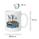 Tasse »Greifswalder Oie Leuchtturm«