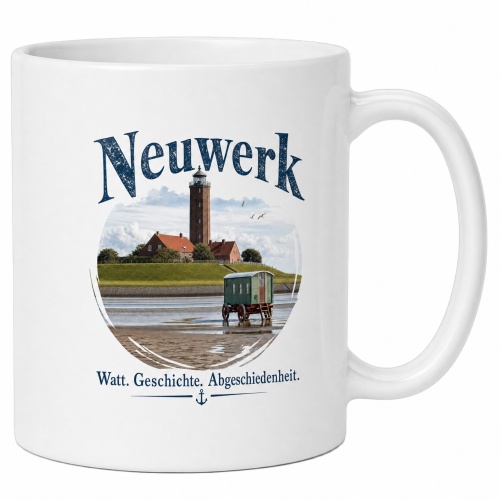 Tasse »Neuwerk – Watt. Geschichte....