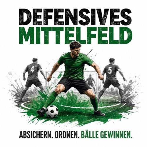 Tasse »Defensives Mittelfeld. Absichern. Ordnen....
