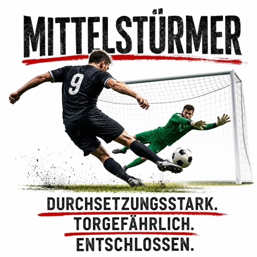 Tasse »Mittelstürmer –...
