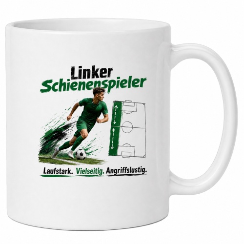 Tasse »Linker Schienenspieler«