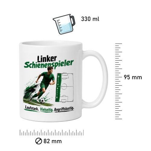Tasse »Linker Schienenspieler«