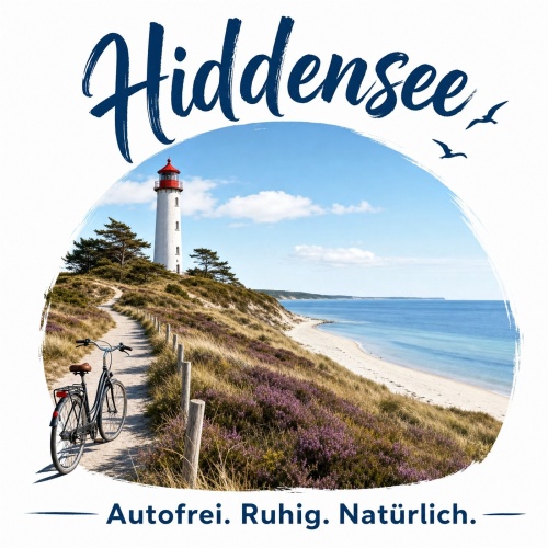 Tasse »Hiddensee – Autofrei. Ruhig....