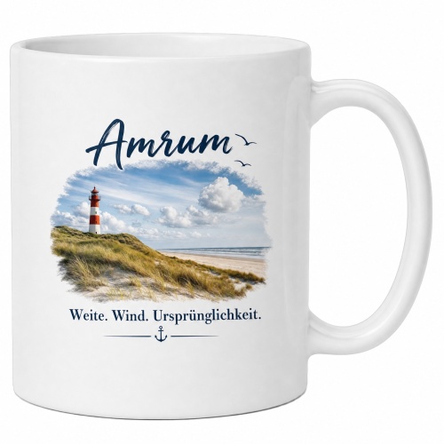 Tasse »Amrum – Weite. Wind....