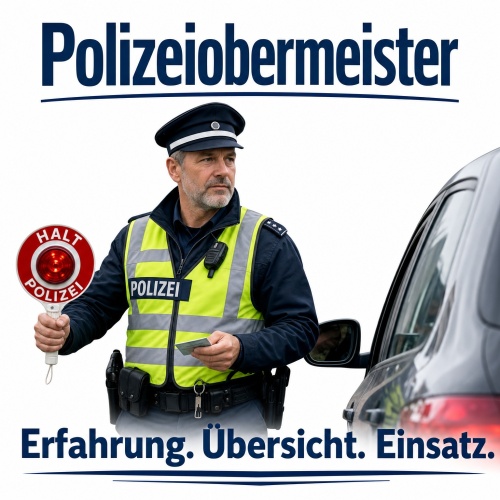 Tasse »Polizeihauptmeister – Erfahrung....