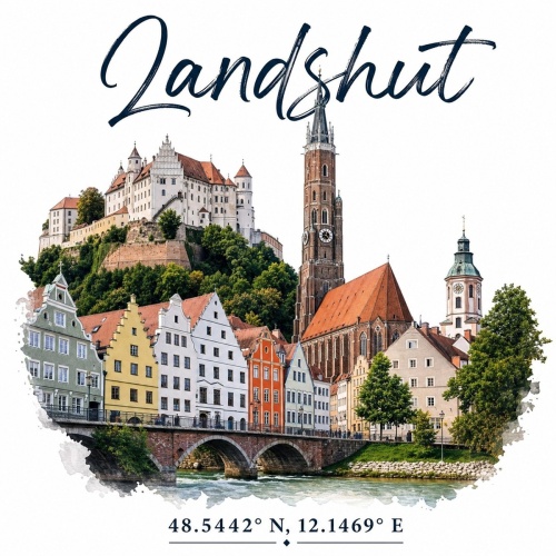 Tasse »Landshut Panorama«