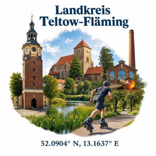 Tasse »Landkreis Teltow-Fläming«