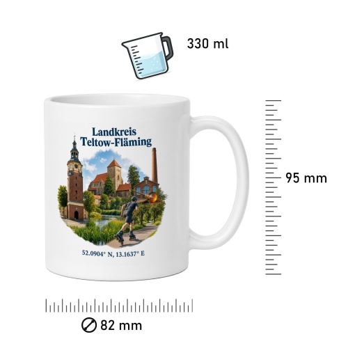 Tasse »Landkreis Teltow-Fläming«