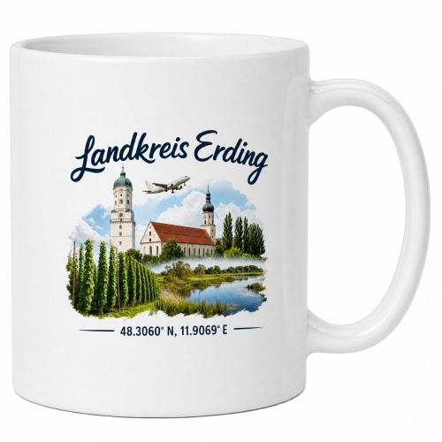 Tasse »Landkreis Erding«
