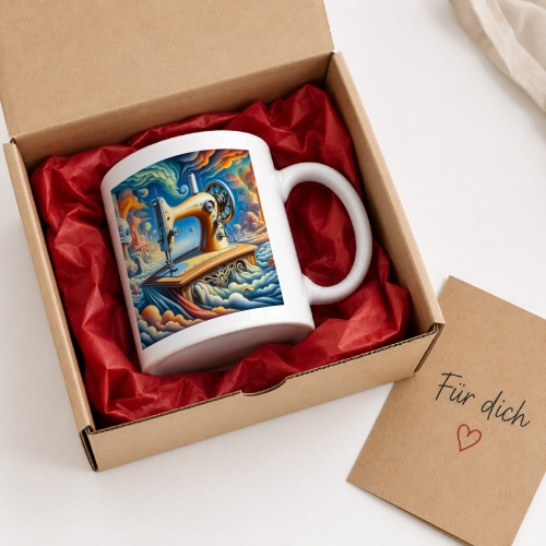 Tasse »Die Kunst des Nähens - Surrealismus«