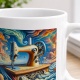 Tasse »Die Kunst des Nähens - Surrealismus«
