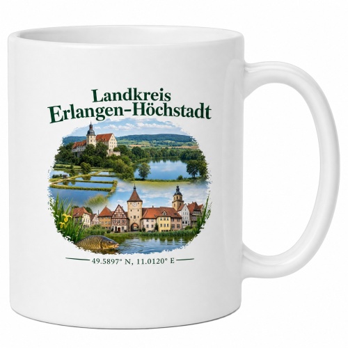 Tasse »Landkreis Erlangen-Höchstadt«