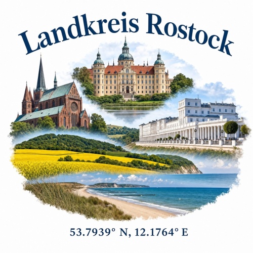 Tasse »Landkreis Rostock«