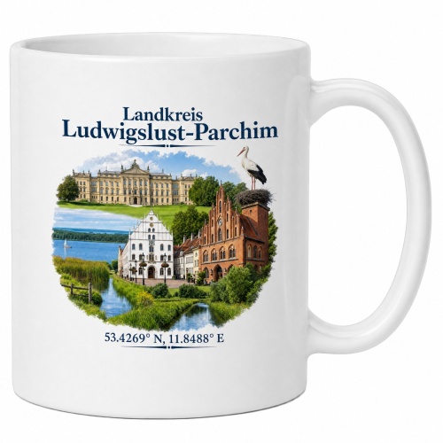 Tasse »Landkreis Ludwigslust-Parchim«