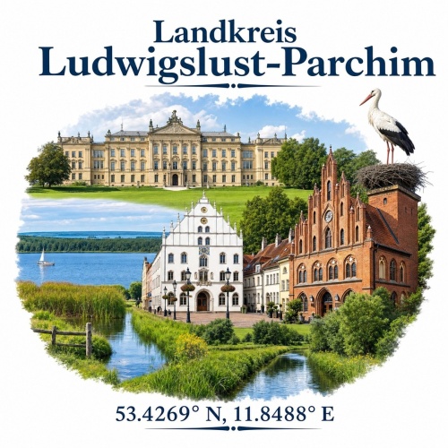Tasse »Landkreis Ludwigslust-Parchim«