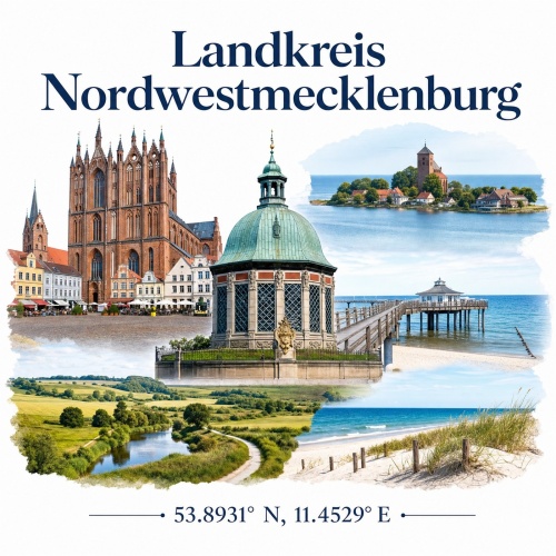 Tasse »Landkreis Nordwestmecklenburg«