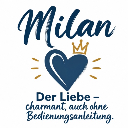 Tasse »Milan – Der Liebe, charmant ohne...