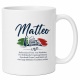 Tasse »Matteo – Geschenk Gottes«