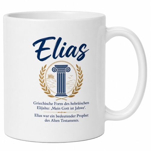 Tasse »Elias – Mein Gott ist Jahwe«