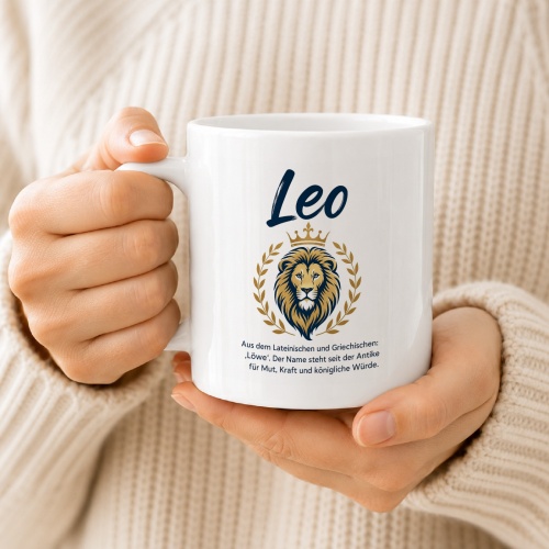 Tasse »Leo – Mut, Kraft und königliche Würde«