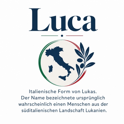 Tasse »Luca – Italienische...