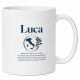 Tasse »Luca – Italienische Namensbedeutung«