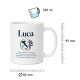 Tasse »Luca – Italienische Namensbedeutung«