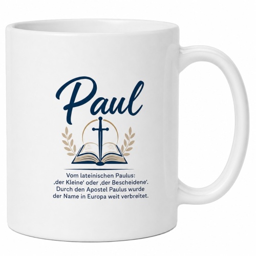 Tasse »Paul – christlicher...