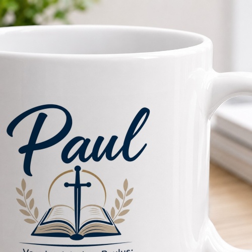Tasse »Paul – christlicher Namensbedeutung«