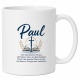 Tasse »Paul – christlicher Namensbedeutung«