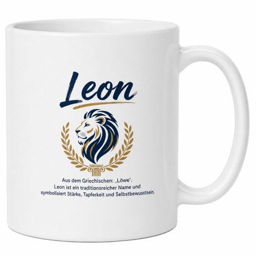 Tasse »Leon – Symbol Löwe, Stärke...