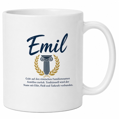 Tasse »Emil – römischer Ursprung &...