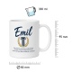 Tasse »Emil – römischer Ursprung & Tatkraft«