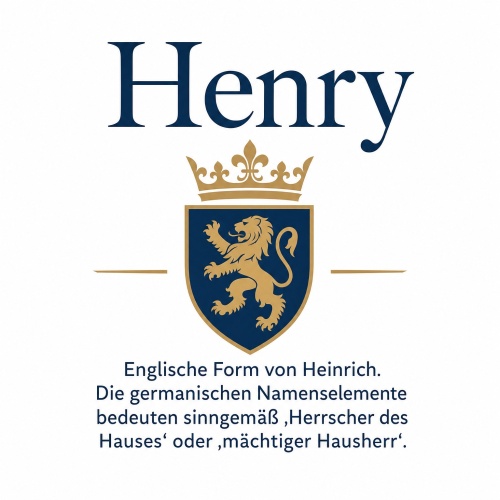 Tasse »Henry – Herrscher des Hauses«
